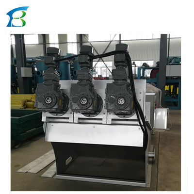 Máquina de separação de pressão de parafuso para secagem de estrume 10*8CM