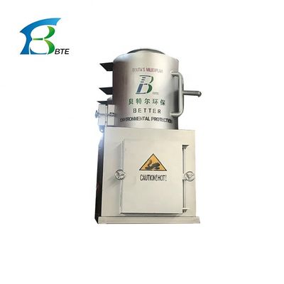 Incinerador para animais de estimação mortos e cremação de animais em hospitais/clínicas/indústrias 2000 kg de peso