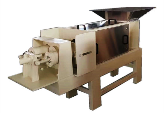 Máquina de desaguagem de resíduos alimentares a motor de 800 kg com peneira fina e prensa de parafuso