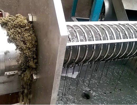 3000 kg Equipamento agrícola Gaminho de bovinos, bovinos e suínos Máquina de desaguagem de estrume Dehydrator de estrume