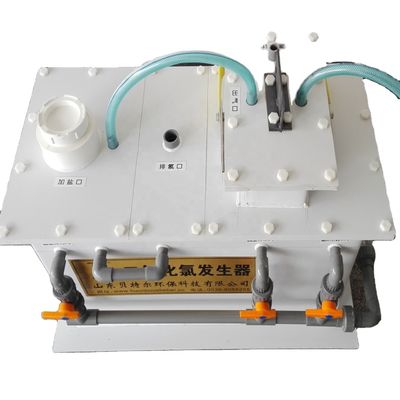 Electrolisador de salmoura 98 kg Peso 100 L/H Produtividade para desinfecção de piscinas