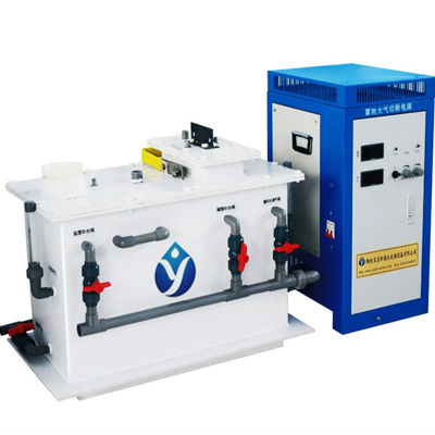 Electrolisador de salmoura 98 kg Peso 100 L/H Produtividade para desinfecção de piscinas