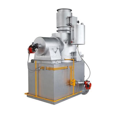 Máquina de cremação de animais de estimação e animais com função de queima de resíduos a diesel/gás natural