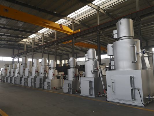 Máquina de cremação de animais de estimação e animais com função de queima de resíduos a diesel/gás natural