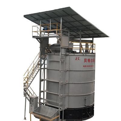 Caixa de engrenagens Equipamento de fermentação a alta temperatura para reutilização e reciclagem de resíduos orgânicos
