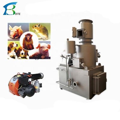 Incinerador a diesel/gás natural acessível para resíduos sólidos municipais e resíduos médicos