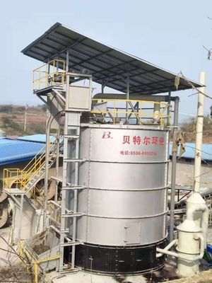 Máquina de processamento de fermentação de fertilizantes biológicos com matéria-prima de aço inoxidável