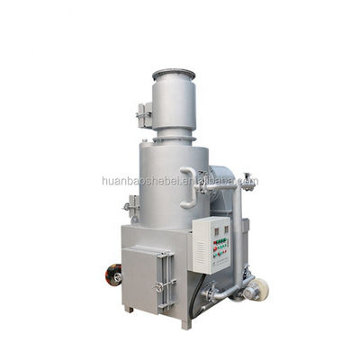 Capacidade personalizada de 10-500 kg/h Pequeno incinerador para planta de pirólise de resíduos médicos