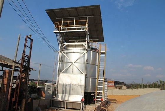 Equipamento de fermentação vertical inteligente a altas temperaturas para instalações de fabrico