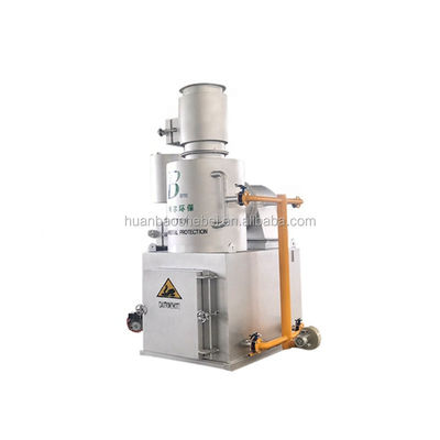 Capacidade personalizada de 10-500 kg/h Pequeno incinerador para planta de pirólise de resíduos médicos