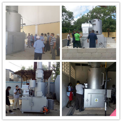 Incinerador sem fumo Máquina de cremação Forno de incineração Cremador para animais de estimação Preços