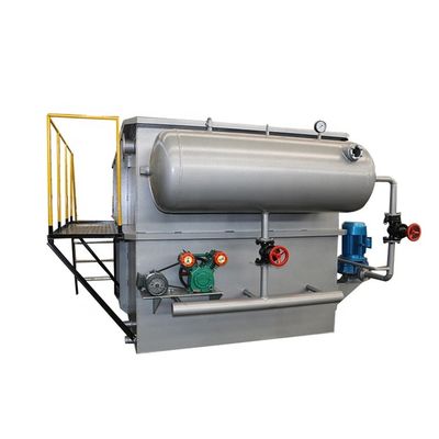 Equipamento de pré-tratamento para purificação de águas residuais Equipamento de flutuação de ar de baixo consumo