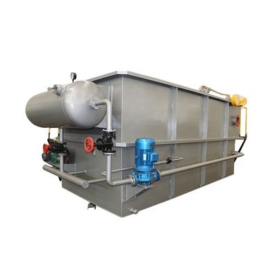 Equipamento de pré-tratamento para purificação de águas residuais Equipamento de flutuação de ar de baixo consumo