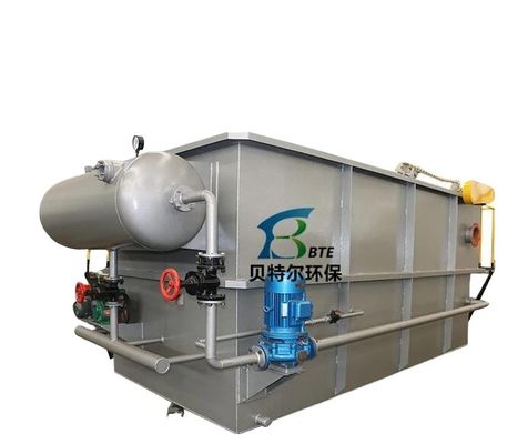 Máquina de floração de ar dissolvido para purificador industrial de água em verde