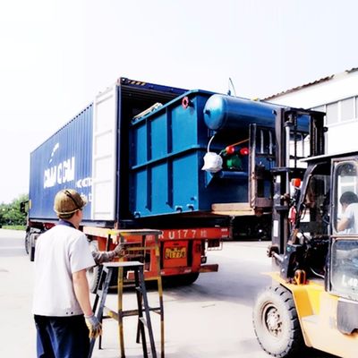 Máquina de floração de ar dissolvido para purificador industrial de água em verde