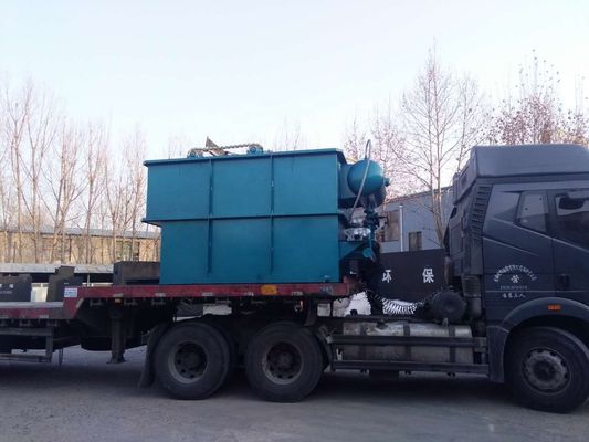 Máquina de floração de ar dissolvido para purificador industrial de água em verde