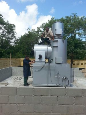 Máquinas de reciclagem de resíduos de sucata de PCB de incineradores para capacidade personalizada 10-500 kg/lote