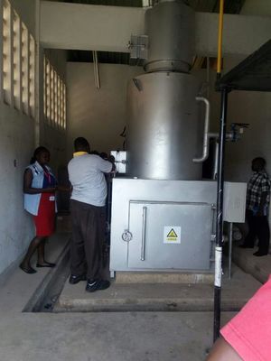 Máquinas de reciclagem de resíduos de sucata de PCB de incineradores para capacidade personalizada 10-500 kg/lote