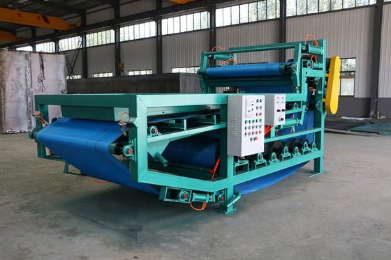 Pressão de filtragem de cinturão de aço carbono para desaguamento de lodo da fábrica de minério de ferro
