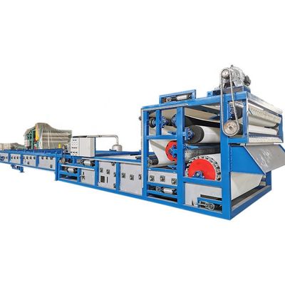 Pressão de filtragem de cinturão de aço carbono para desaguamento de lodo da fábrica de minério de ferro