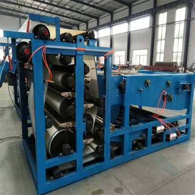 Pressão de filtragem de cintura de aço inoxidável para desaguamento de lama em grande escala Capacidade 3-25m3/H