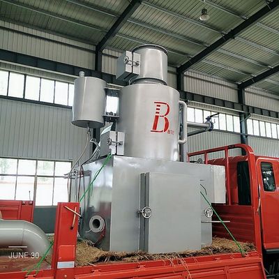 0Equipamento de reciclagem de resíduos de.37KW para incinerador de sucata e lixo de PCB de 20 a 500 kg/lotação