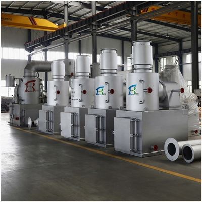 0Equipamento de reciclagem de resíduos de.37KW para incinerador de sucata e lixo de PCB de 20 a 500 kg/lotação