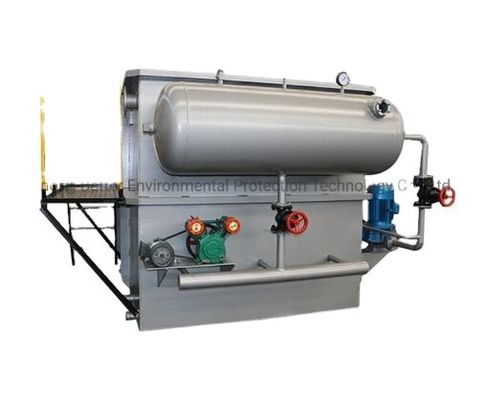 Máquina automática de flutuação de ar dissolvido para separação de sólidos com capacidade de 5 a 300 m3/h