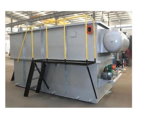 Máquina automática de flutuação de ar dissolvido para separação de sólidos com capacidade de 5 a 300 m3/h