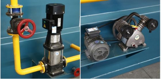 Máquina automática de flutuação de ar dissolvido para separação de sólidos com capacidade de 5 a 300 m3/h