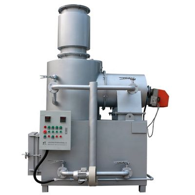Incinerador de resíduos de papel cinza prateado adequado para combustível diesel e eliminação de resíduos domésticos