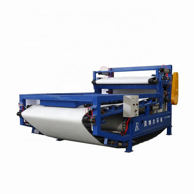 Pressão automática de filtro de correia para separação contínua de líquidos sólidos em hotéis