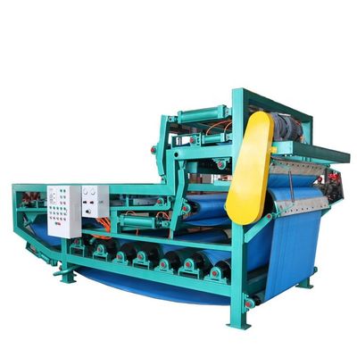 Pressão automática de filtro de correia para separação contínua de líquidos sólidos em hotéis