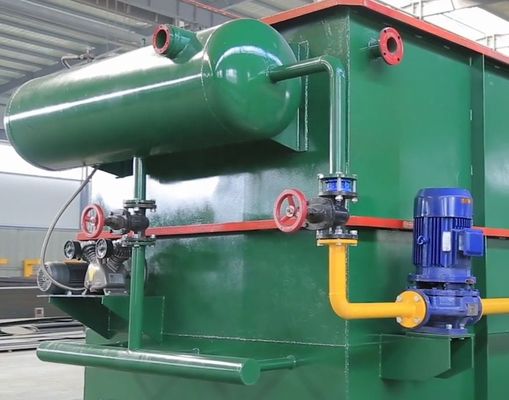 220V / 380V Tanque do sistema séptico DAF de flutuação de ar dissolvido de aço para tratamento de esgoto