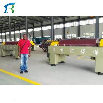 Máquina centrífuga espiral de tipo horizontal para tratamento de água