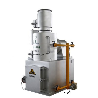 Incinerador de resíduos animais de 20 a 500 kg/hora adaptado ao tratamento seguro de resíduos médicos