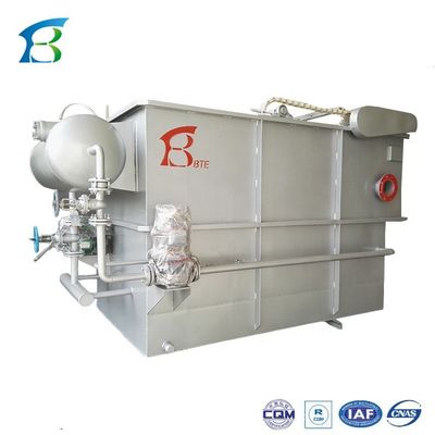 DAF Floração de ar dissolvido para separação de óleo e água 0,5-2,5 Produtividade 5000L/H