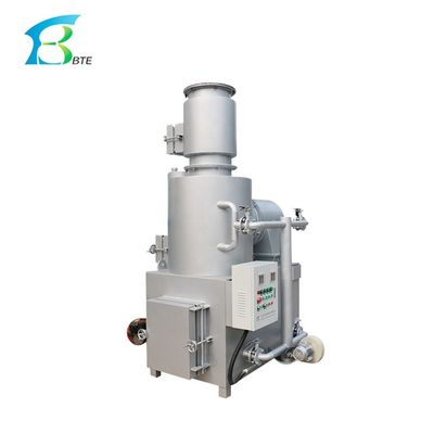 Green Wfs-500 Incinerador de Resíduos Médicos Hospitalares Sem Fumo Taxa de queima 10-500 kg