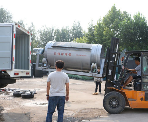 5000L/H de cana de açúcar Bagasse Papel Pulpa Algas marinhas Separador de Desaguagem Micro-Ecrã Filtro de tambor rotativo