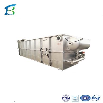 YW Daf Flotação de ar para tratamento de impressão e tingimento Águas residuais Peso KG 3600 kg