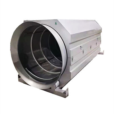 Filtro de tambor rotativo para filtragem de bebidas de sumo e águas residuais industriais de 0,1 a 0,5 mm