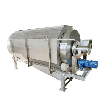 Filtro de tambor rotativo para filtragem de bebidas de sumo e águas residuais industriais de 0,1 a 0,5 mm
