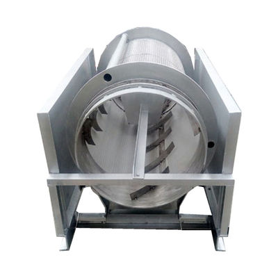 Filtro de tambor rotativo para filtragem de bebidas de sumo e águas residuais industriais de 0,1 a 0,5 mm