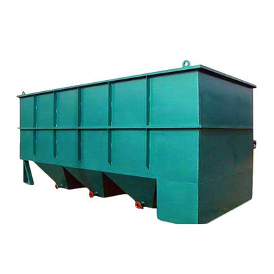 Tanque de sedimentação de fluxo vertical para tratamento de águas residuais de aço carbono