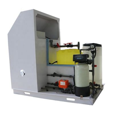 Gerador de hipoclorito de sódio controlado por PLC para produção de cloreto por eletrólise de salmoura