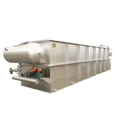 Diferentes modelos de separador de óleo e água Tratamento de águas residuais DAF Máquina de flutuação de ar dissolvido