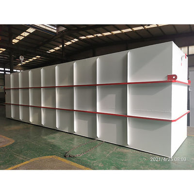 Instalação de tratamento de efluentes MBR de capacidade 750 L/hora para 4-300 M3/h Capacidade e flexível