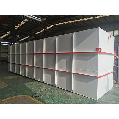 Instalação de tratamento de efluentes MBR de capacidade 750 L/hora para 4-300 M3/h Capacidade e flexível