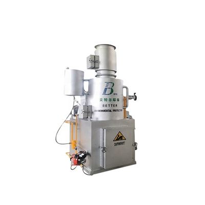 Incineração pirolítica a altas temperaturas Equipamento de tratamento de resíduos