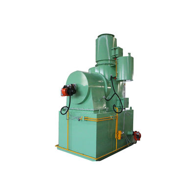 Manutenção de campo Incinerador de câmaras duplas para 300-500 kg de galinhas mortas Prata/Azul